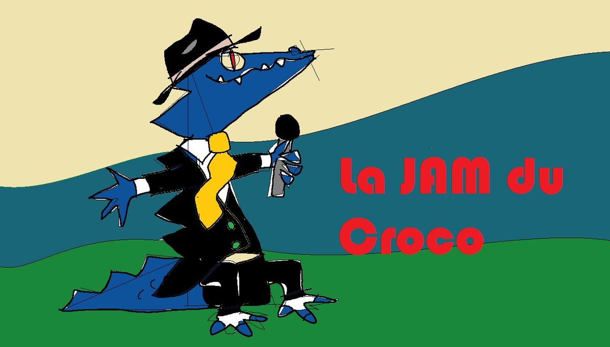 JAM DU CROCO BLEU