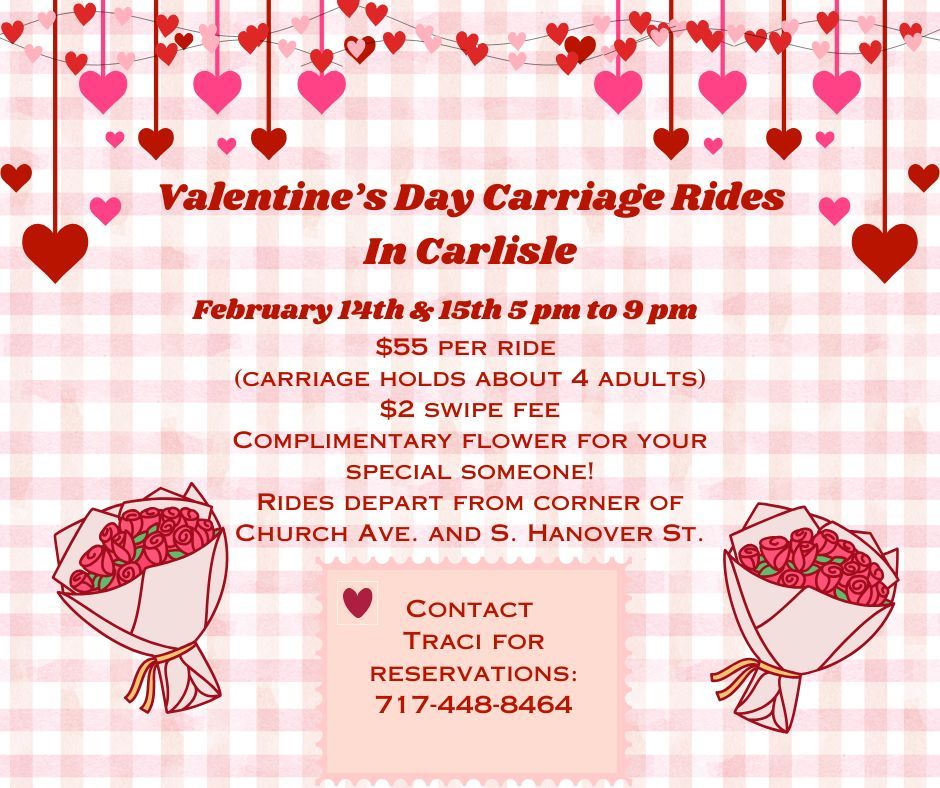 Downtown Carlisle Horse Drawn Carriage Rides 