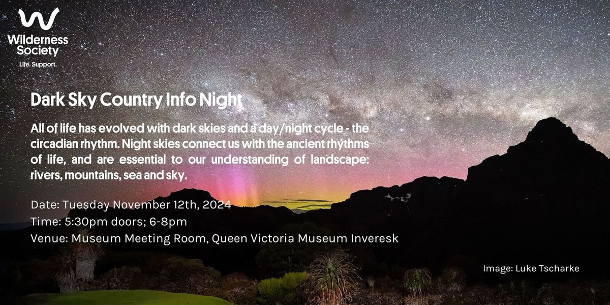 Dark Sky Country Info Night - Launceston