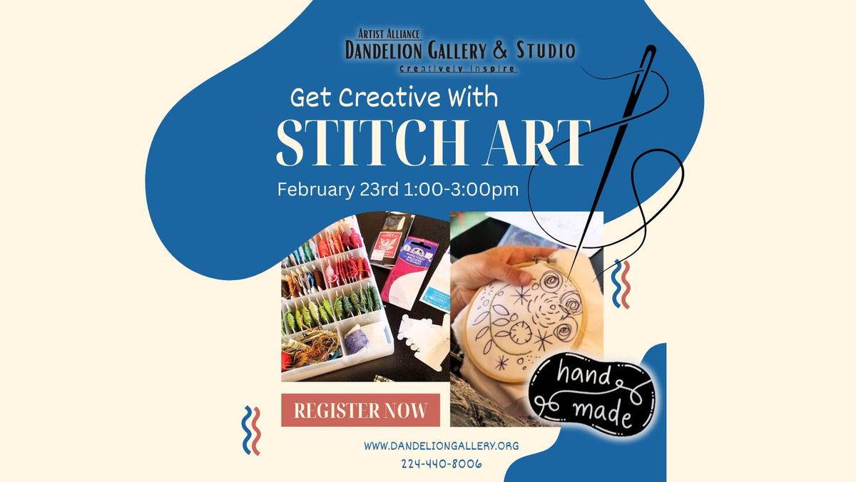 Slow Stitch Art Workshop