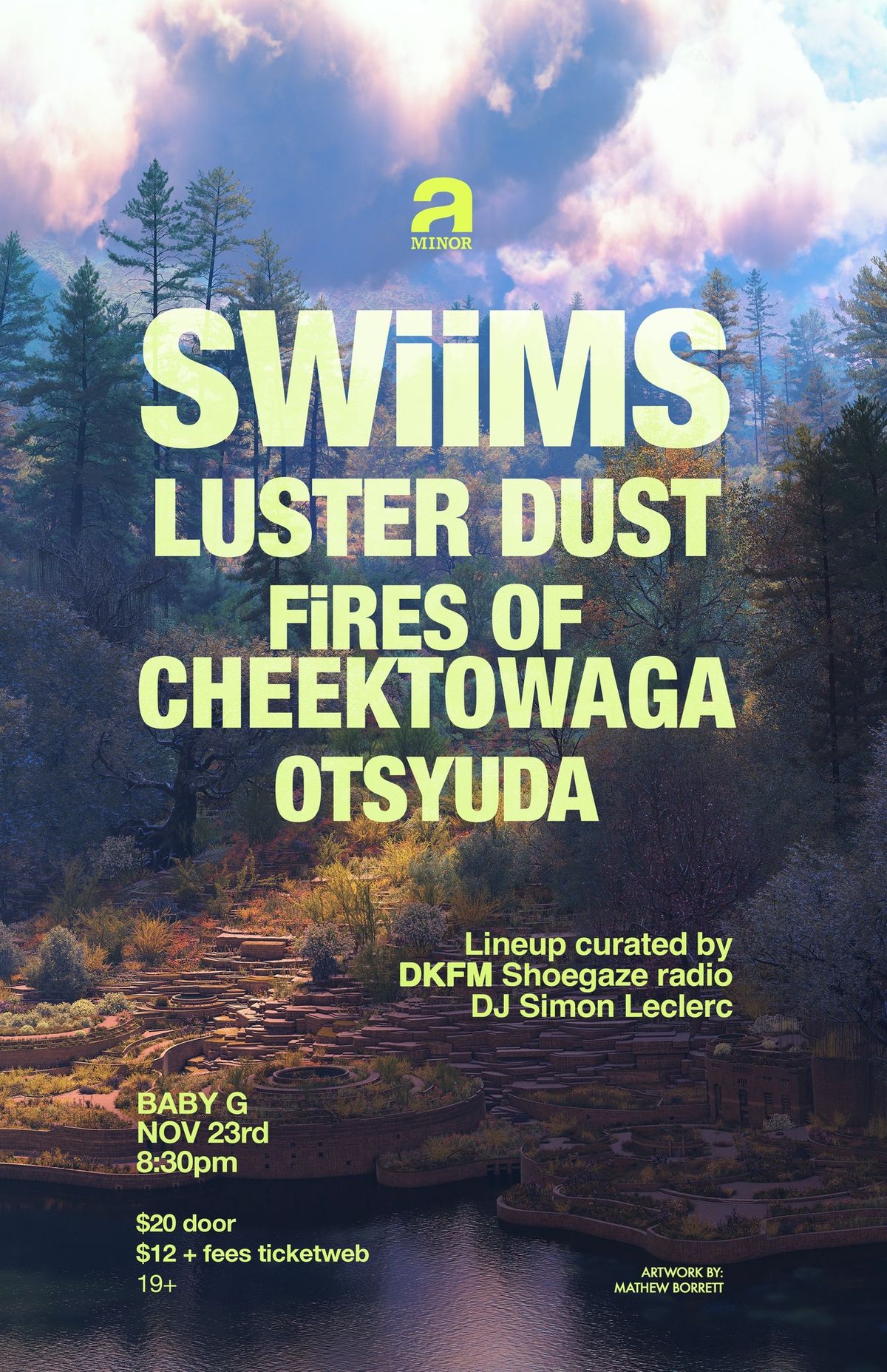 Swiims w\/ Luster Dust, Fires of Cheektowaga & Otsyuda