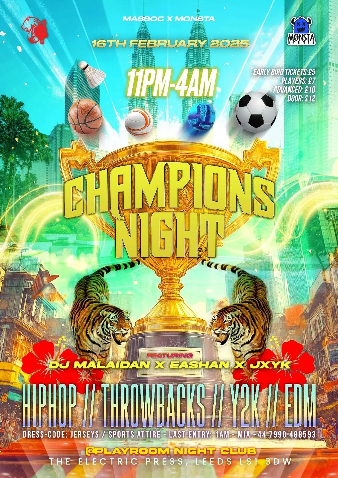 Monsta x Massoc Presents \u201cChampions Night!\u201d  After party 