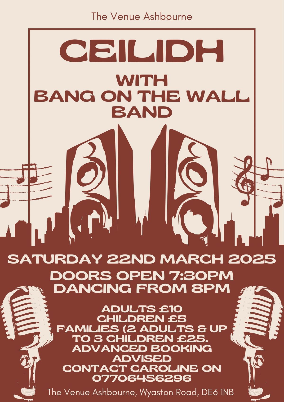 Ceilidh with Bang on the Wall Band