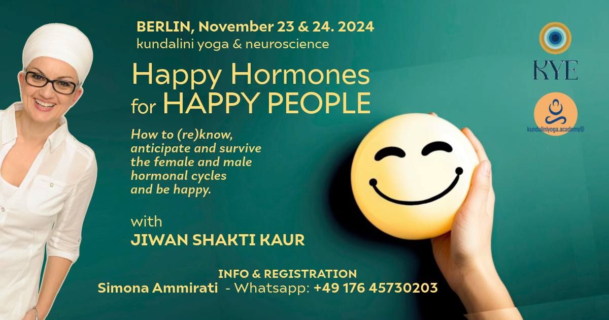 Happy Hormones for Happy People - Kundalini Yoga & Neuroscience  with Jiwan Shakti Kaur