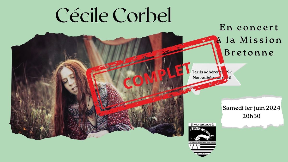 Concert de C\u00e9cile Corbel