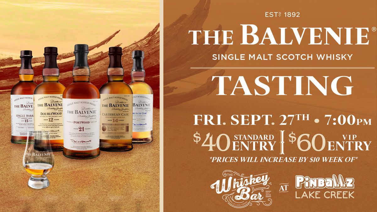 The Balvenie Whisky Tasting