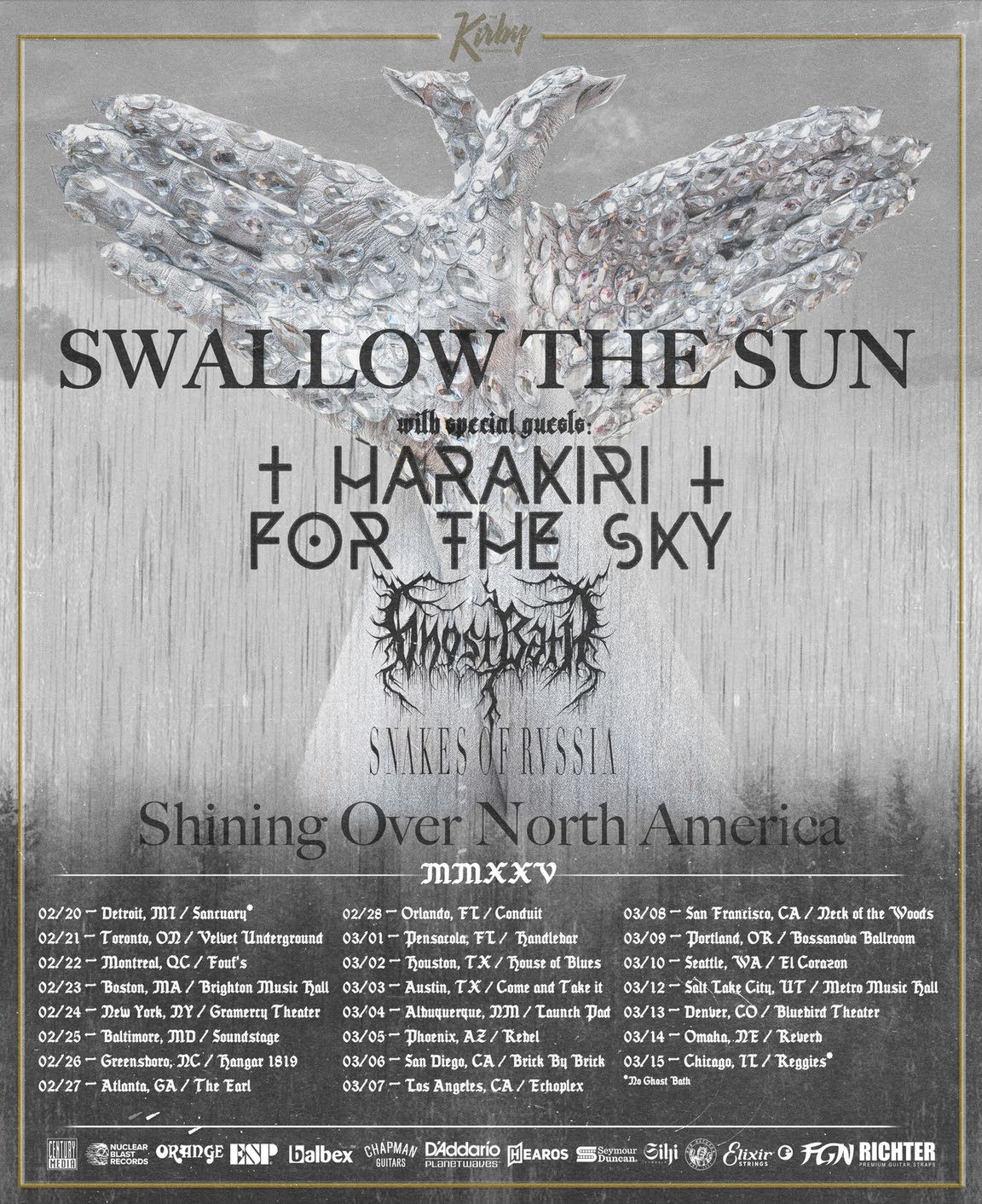 Swallow the Sun at Metro Music Hall