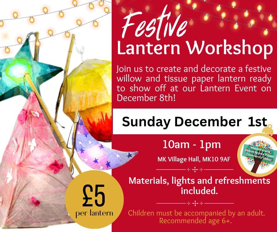 Festive Lantern Workshop