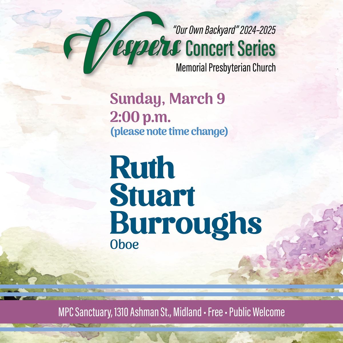 Vespers \u2013 Ruth Stuart Burroughs, Oboe