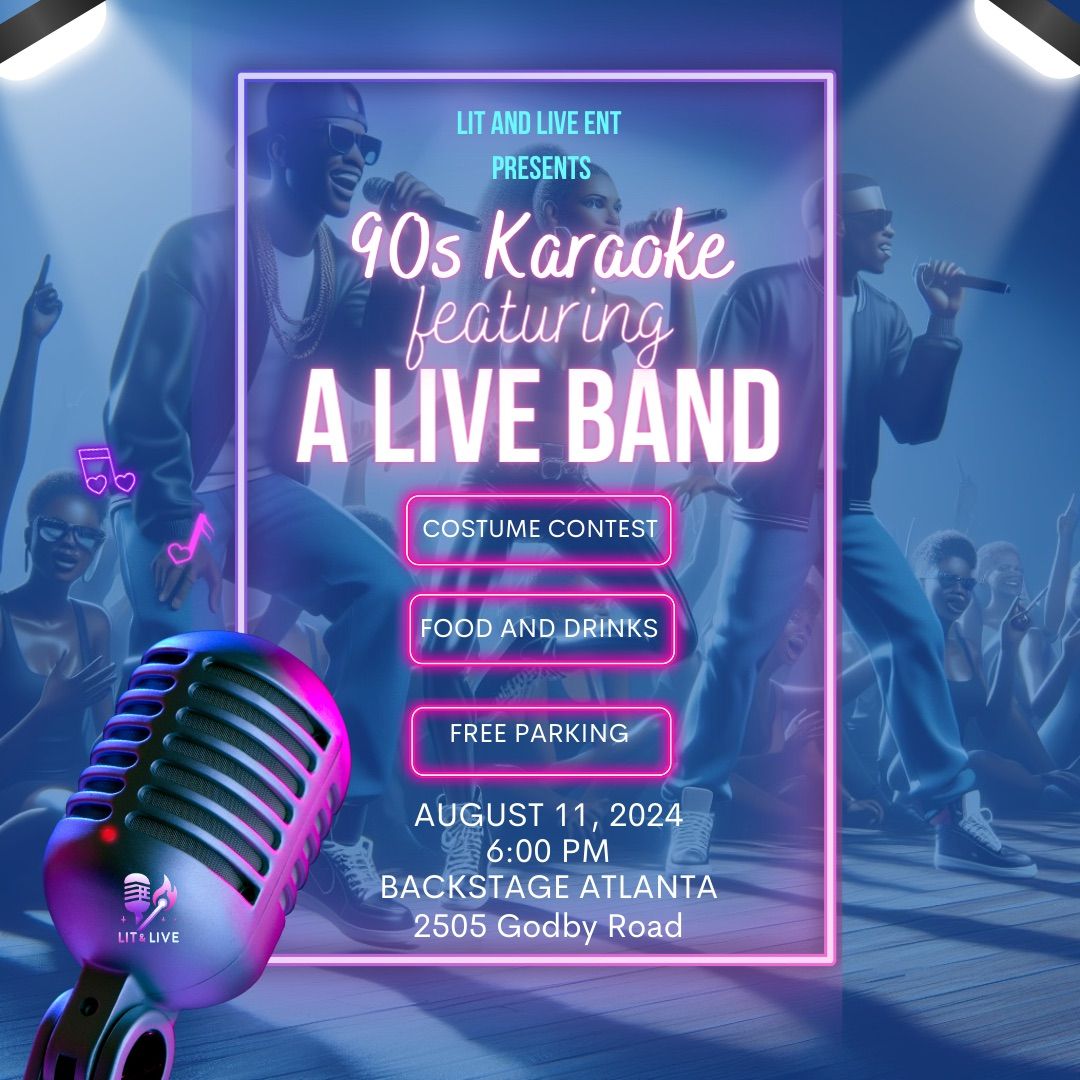90s Live Band Karaoke-Atlanta
