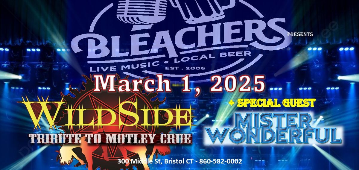 WildSide -Motley Crue Tribute- returns to Bleachers CT