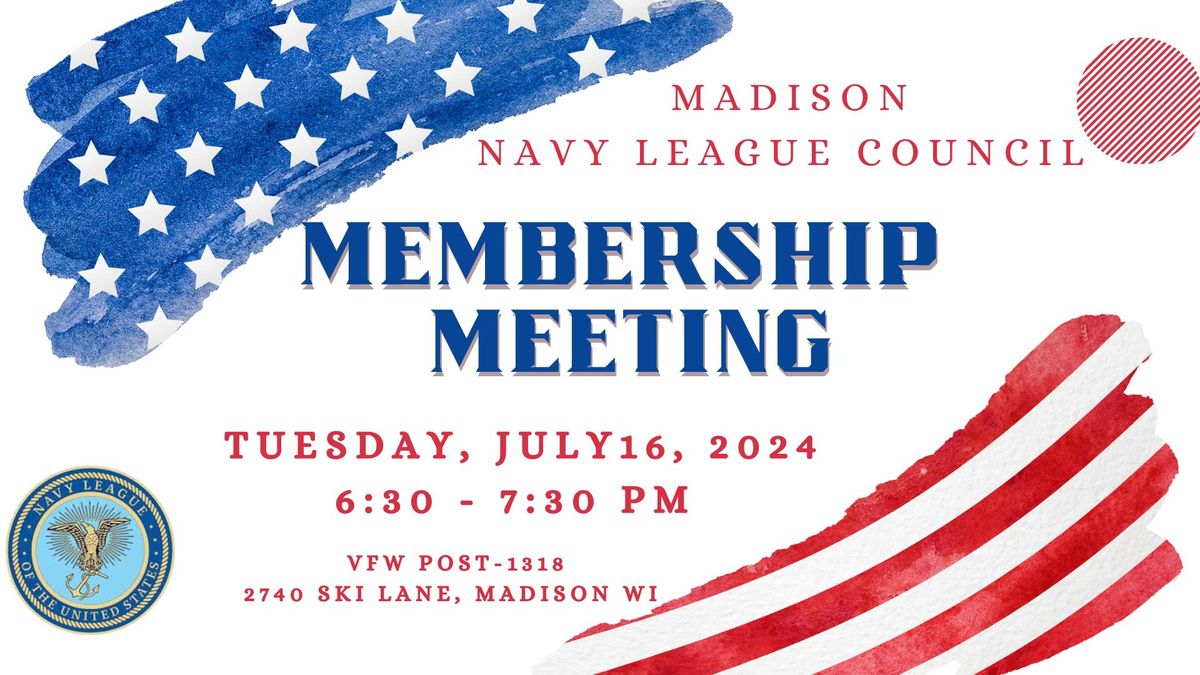 Madison Navy League Council Meeting  