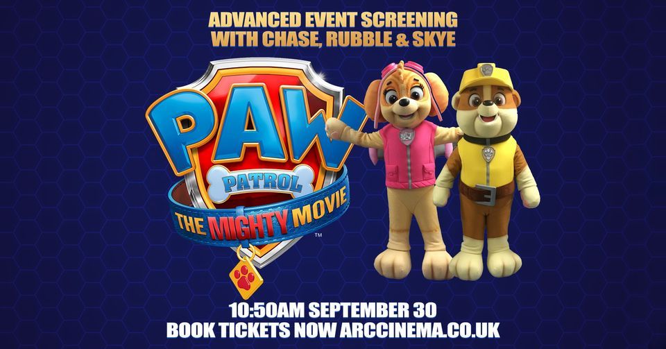 Paw Patrol The Mighty Movie Event