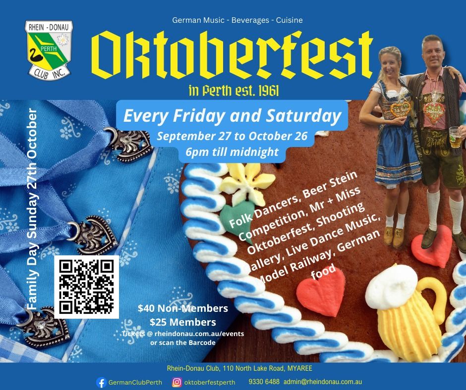 Oktoberfest Perth - est. 1961- oldest and most authentic