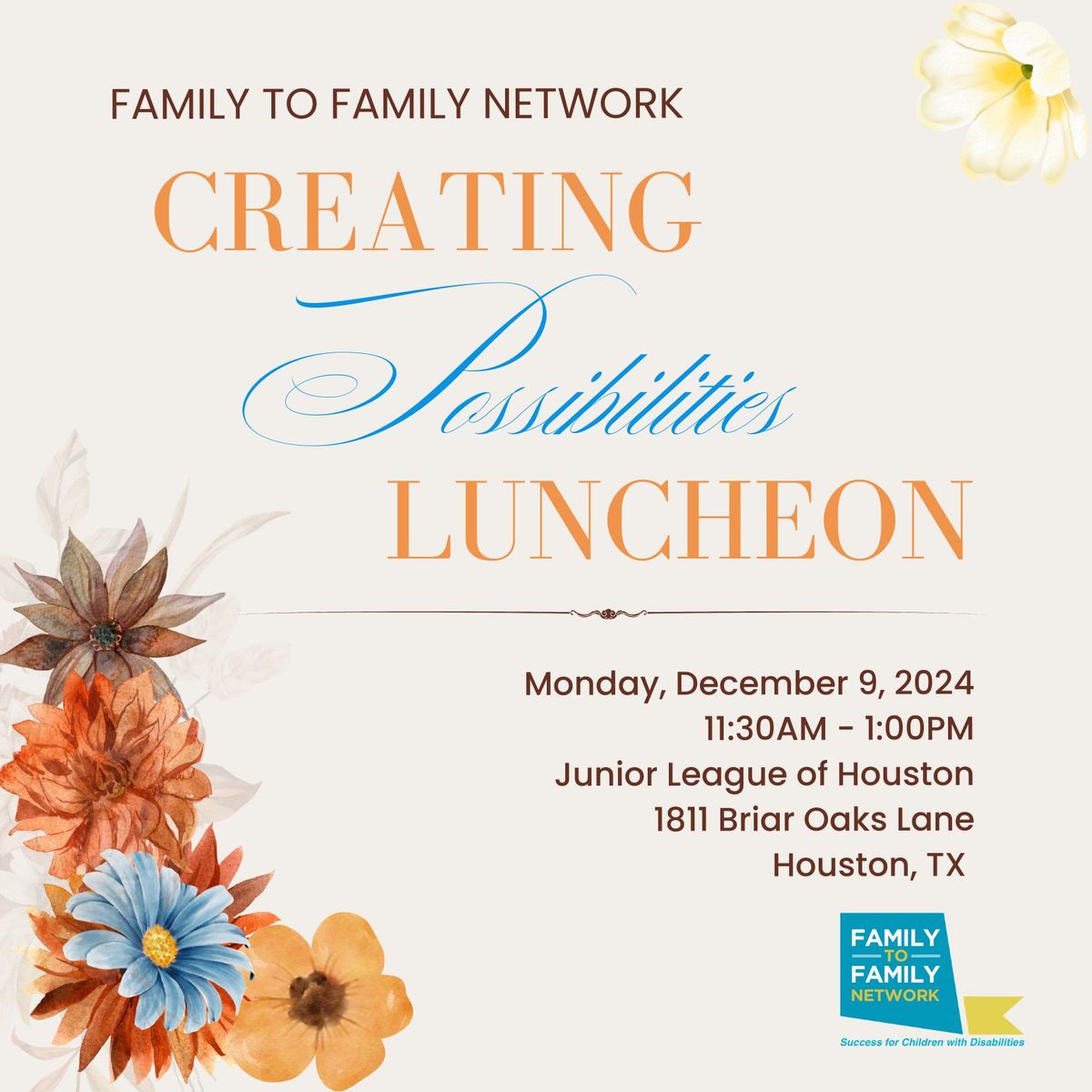 Creating Possibilities Luncheon