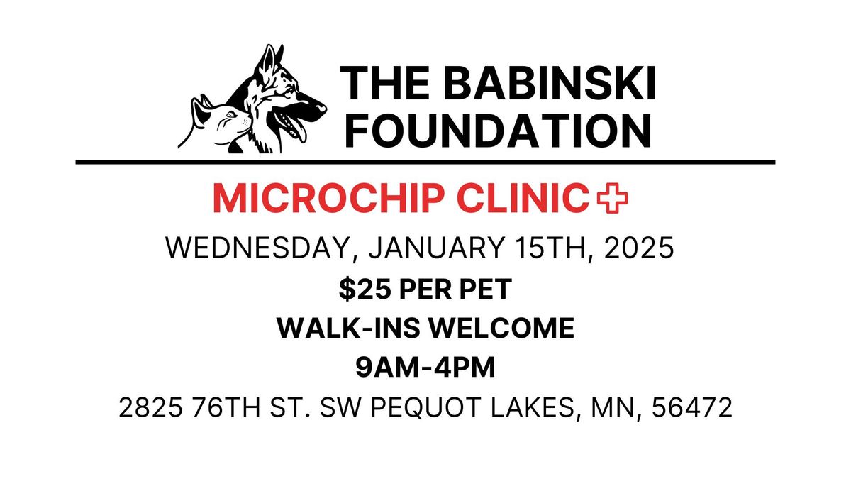 Microchip Clinic!