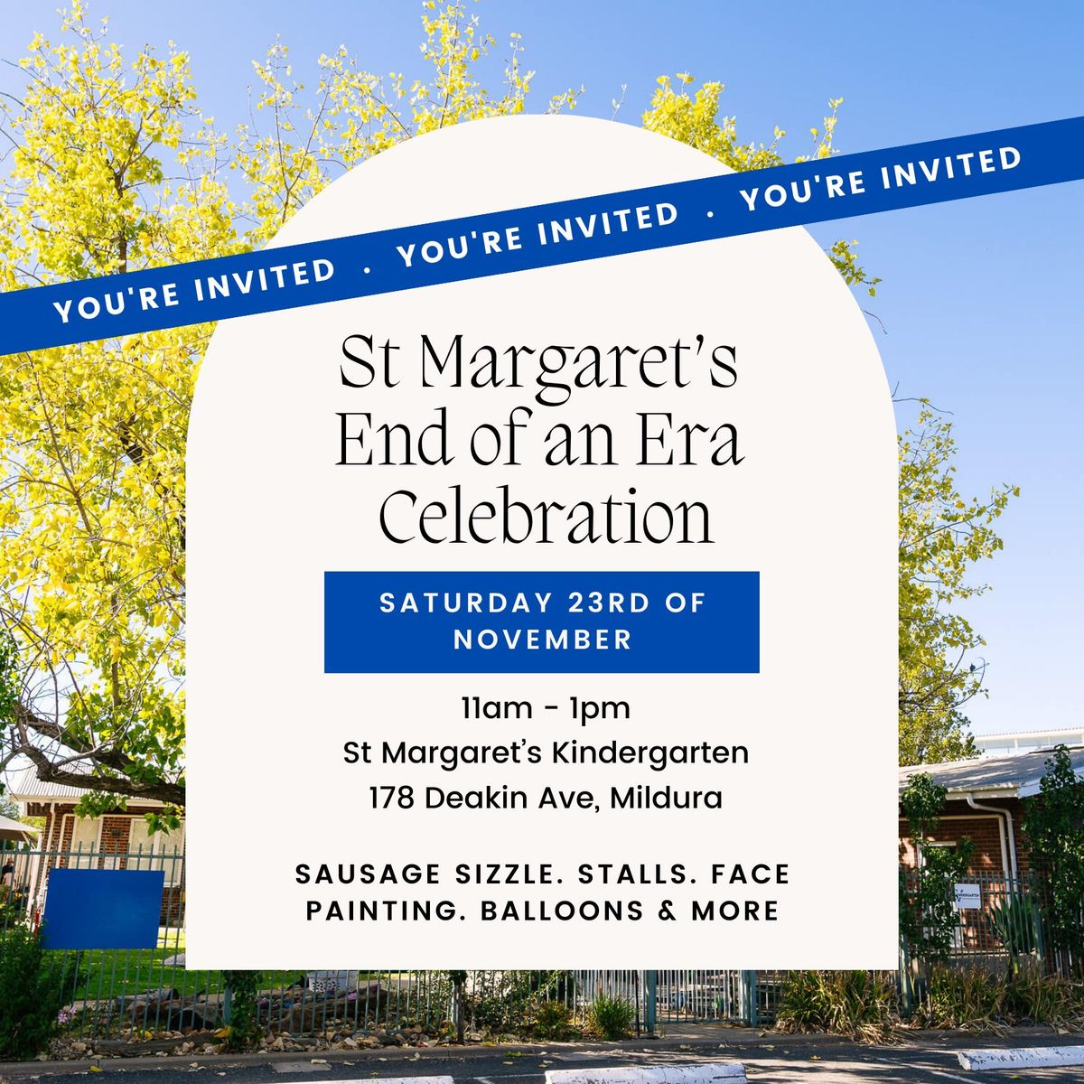 St. Margaret's Kindergarten End of An Era Celebration