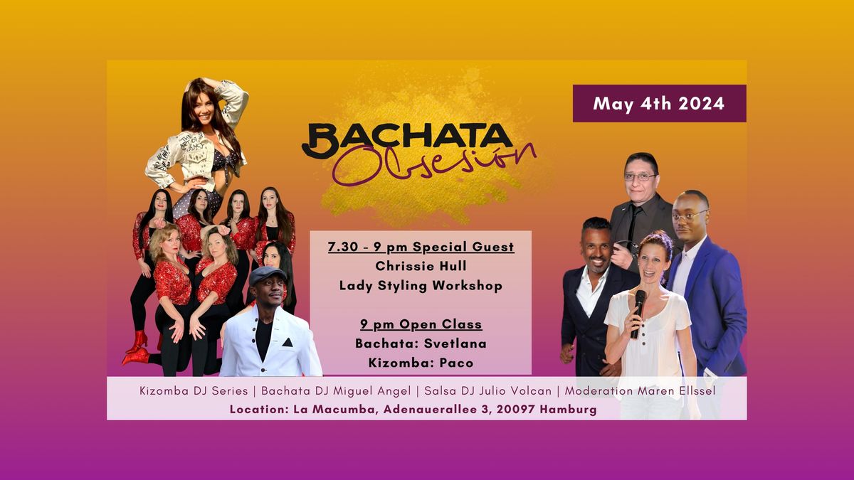 Bachata Obsesi\u00f3n The Event ! - Free entrance for students (from 9 pm)