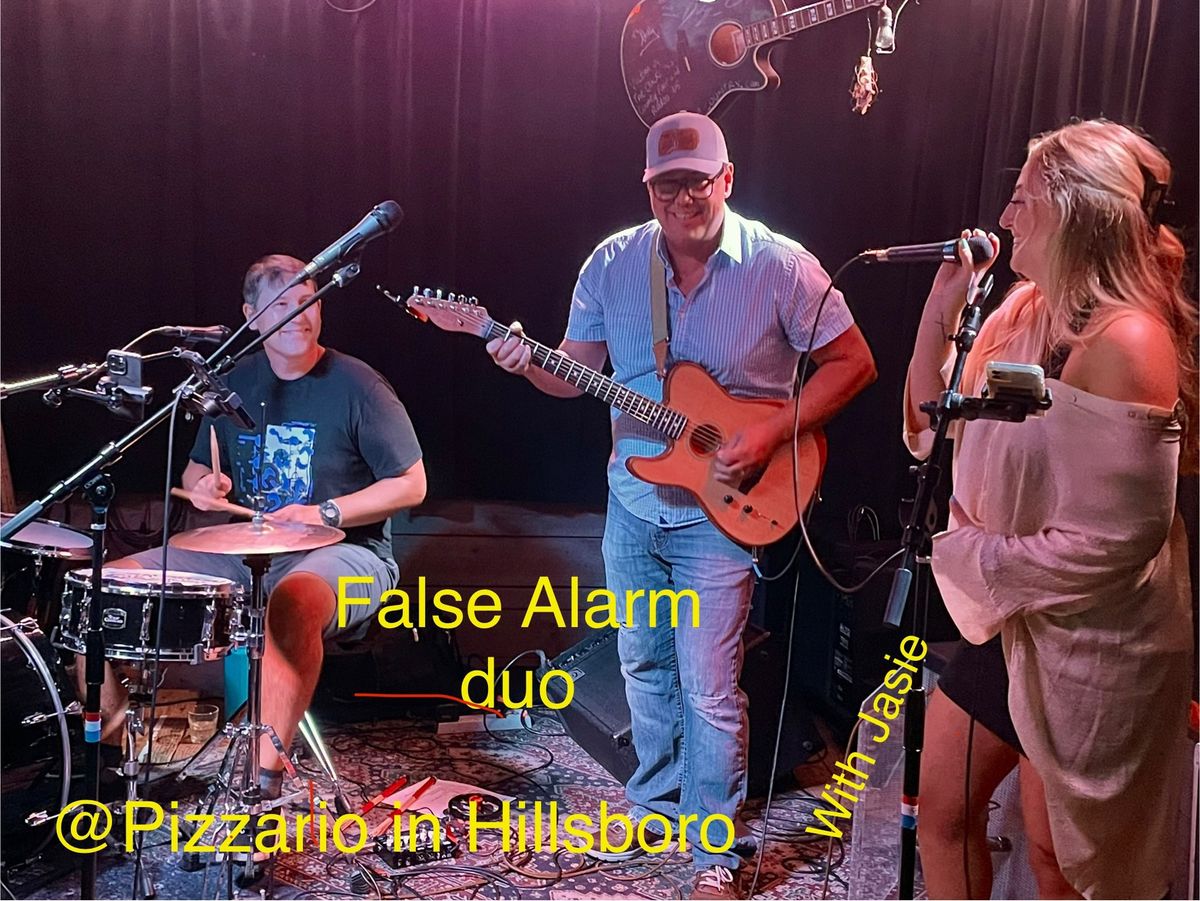 Family Friendly event False Alarm Duo @ Pizzario in Hillsboro 