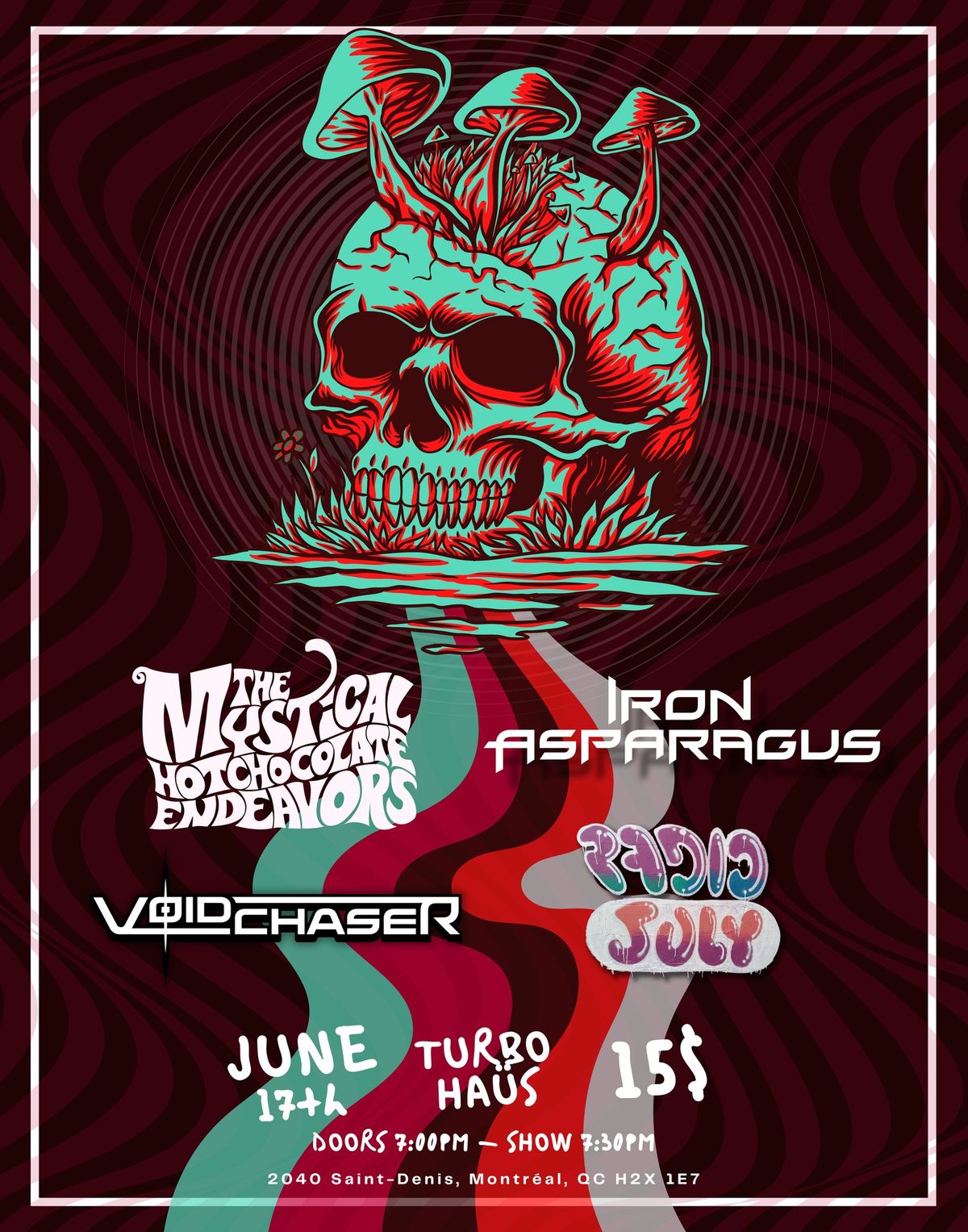 The Mystical Hot Chocolate Endeavors\/\/Voidchaser\/\/Iron Asparagus\/\/Radio July