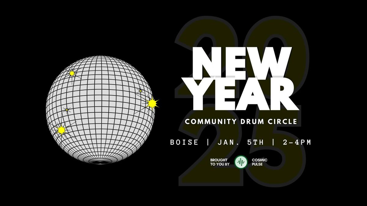 New Year's Community Drum Circle