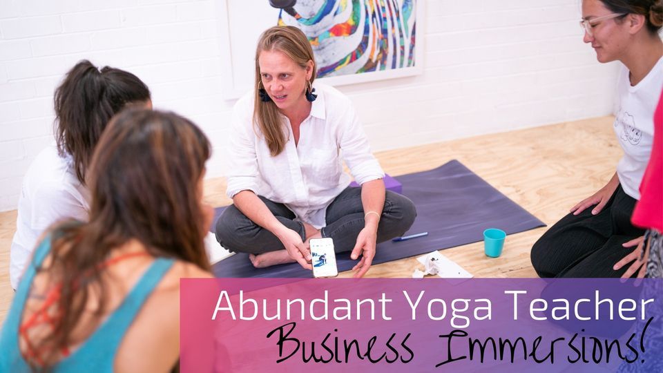 Abundant Yoga Teacher Immersion: Adelaide!