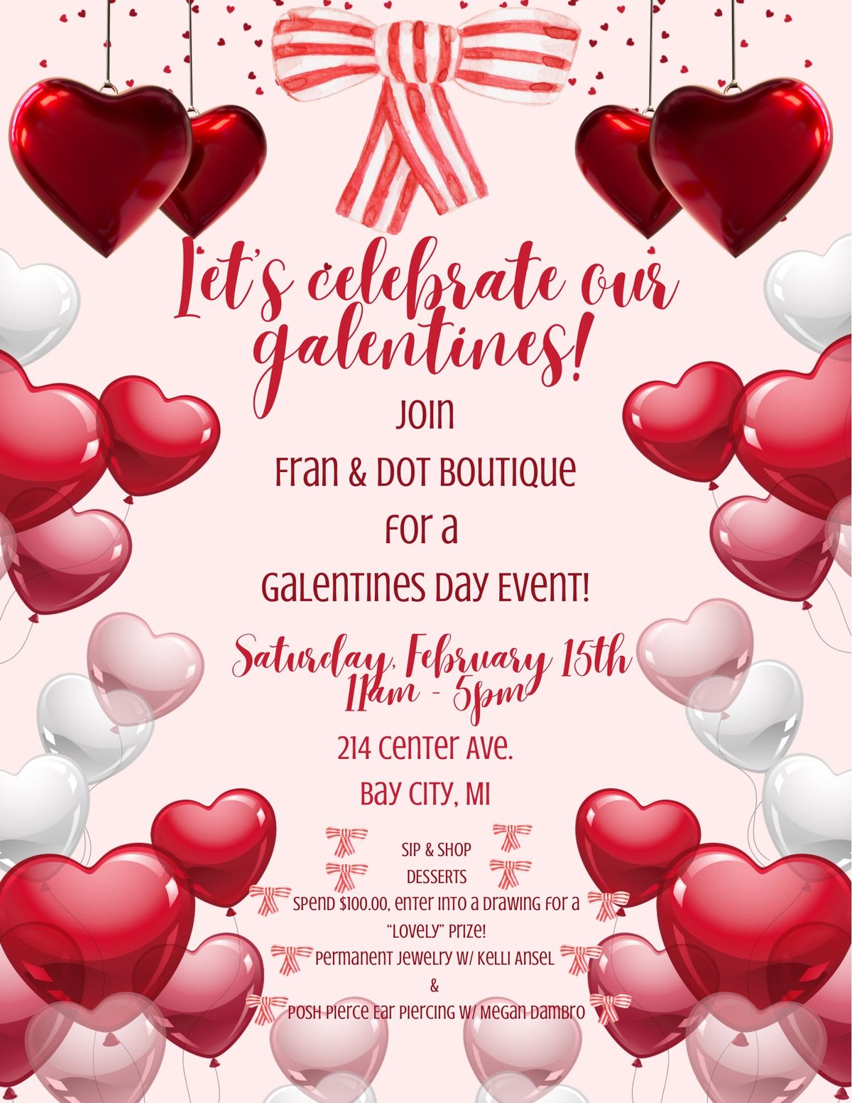 Galentine\u2019s Day Sip & Shop 