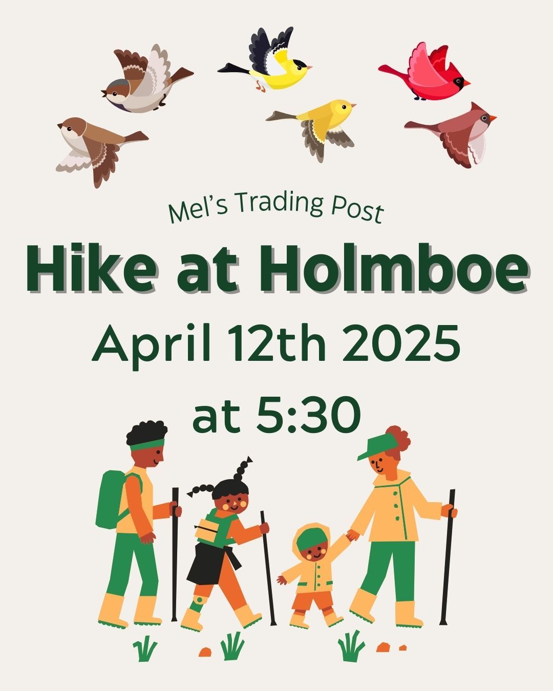 Hike at Holmboe