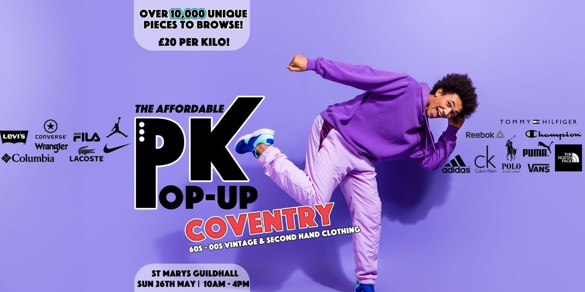 Coventry's Affordable PK Pop-up - \u00a320 per kilo!