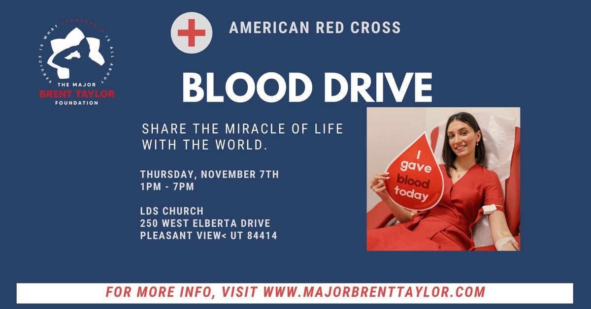 American Red Cross Veterans Blood Drive