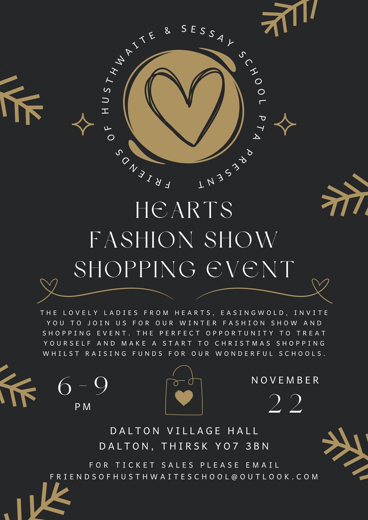 Hearts Fashion Show & Shopping Evening