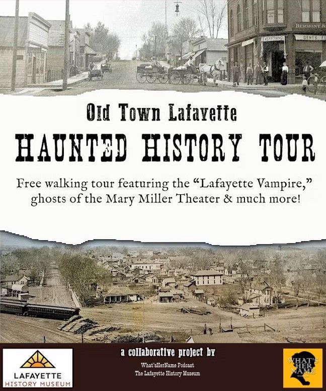 Old Town Lafayette Haunted History Tour