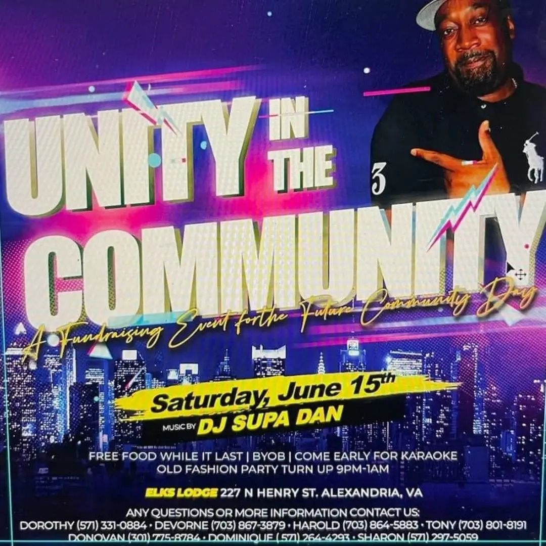 UNITY IN THE COMMUNITY FUNDRAISER & FIGHT PARTY feat.  Gervonta Davis -VS- Frank Martin