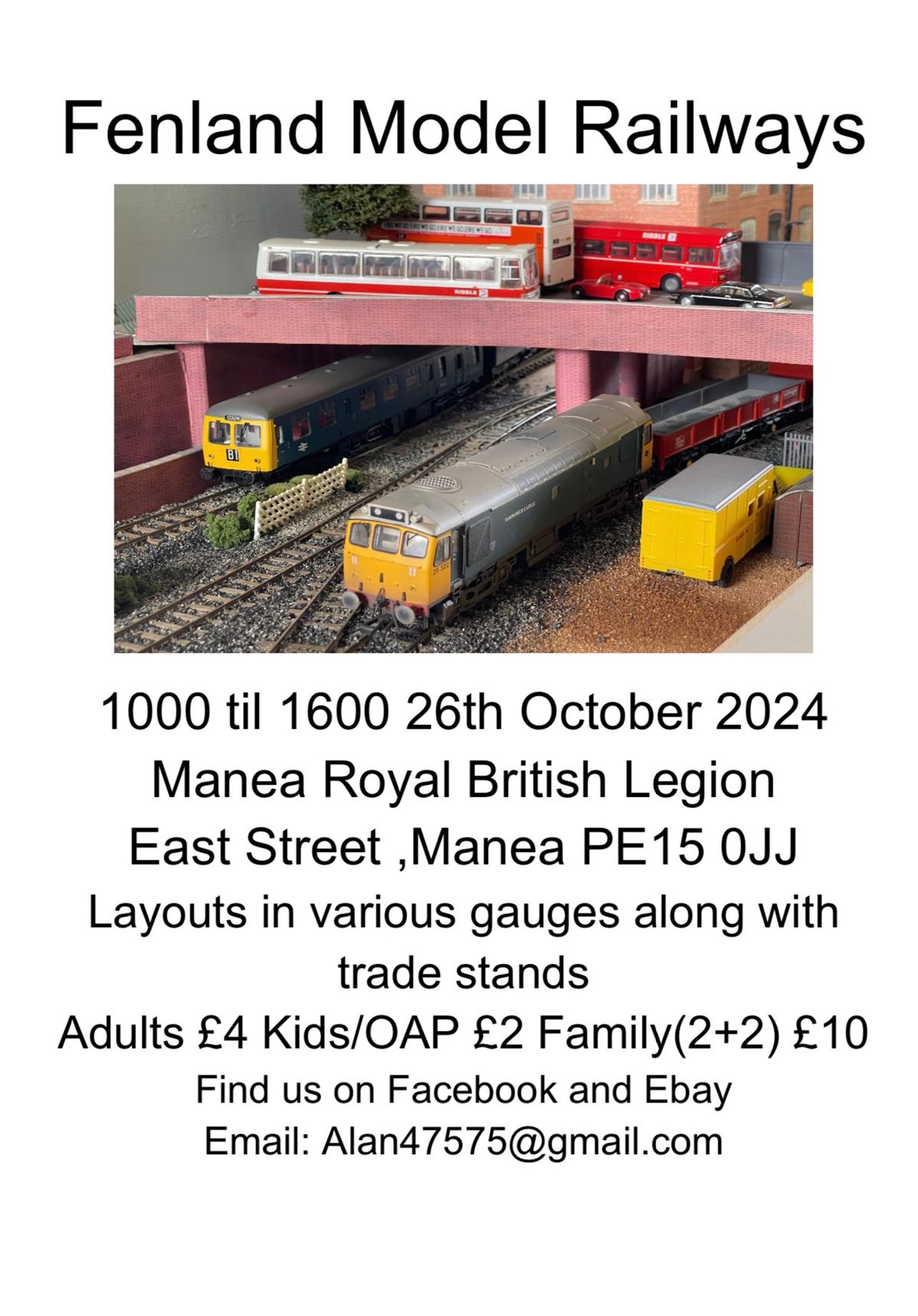 Manea Model Railway Show