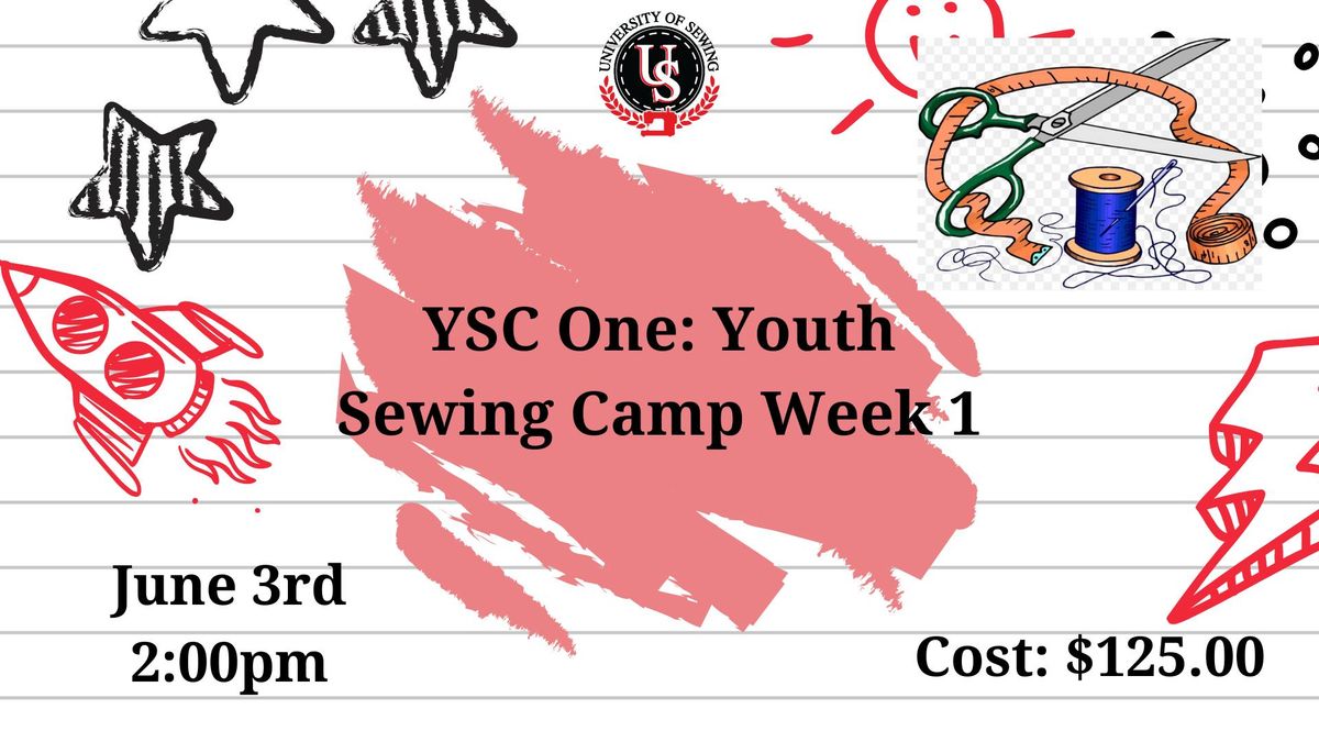 Youth Sewing Camp Week 1