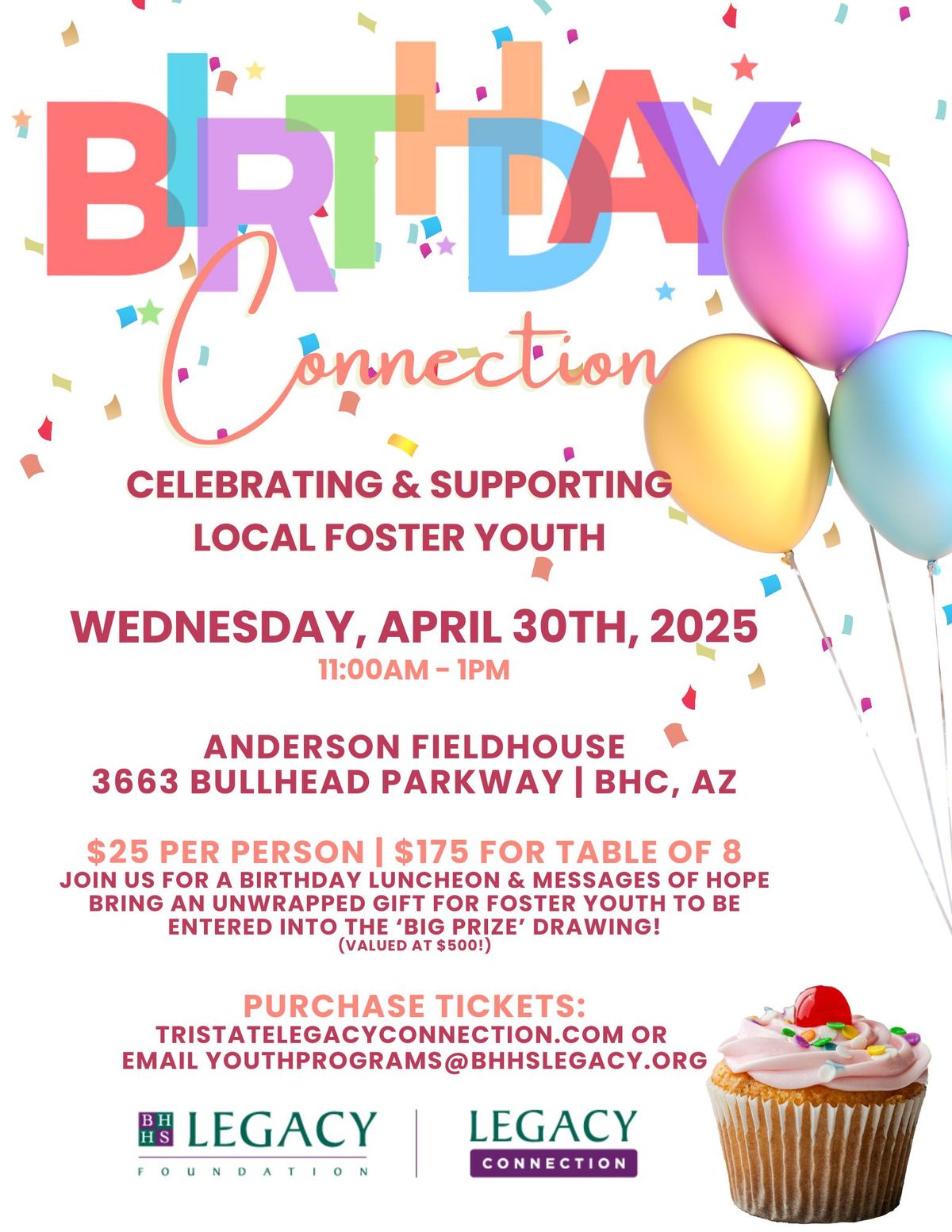 Birthday Connection | Celebrating & Supporting Local Foster Youth