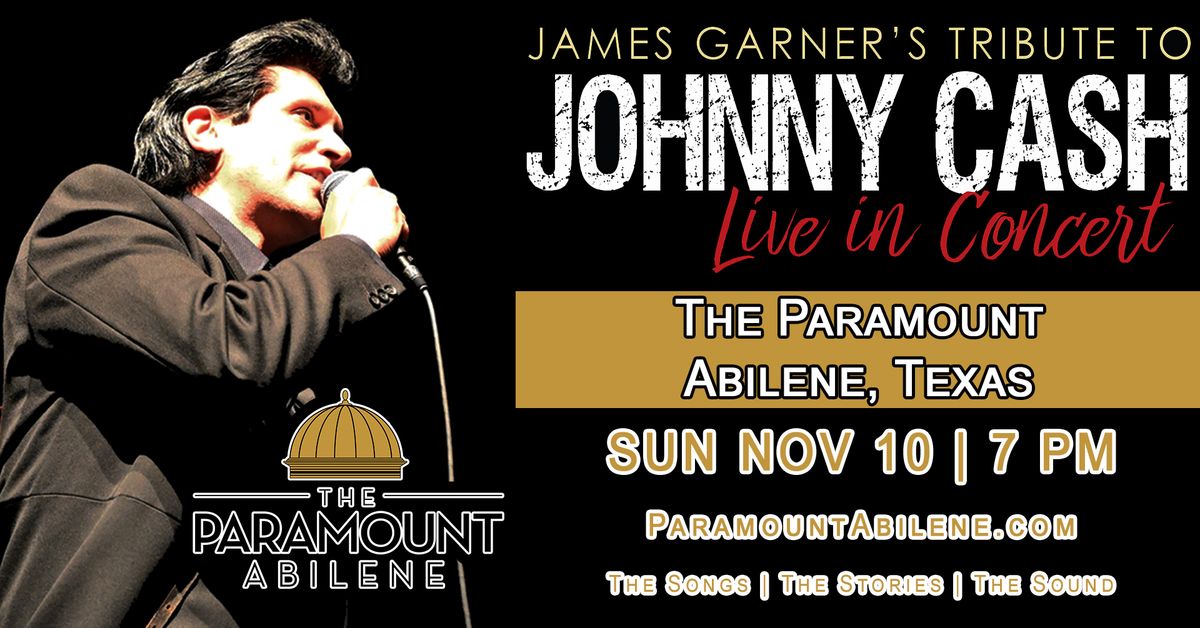 James Garner's Tribute to Johnny Cash | Abilene, TX