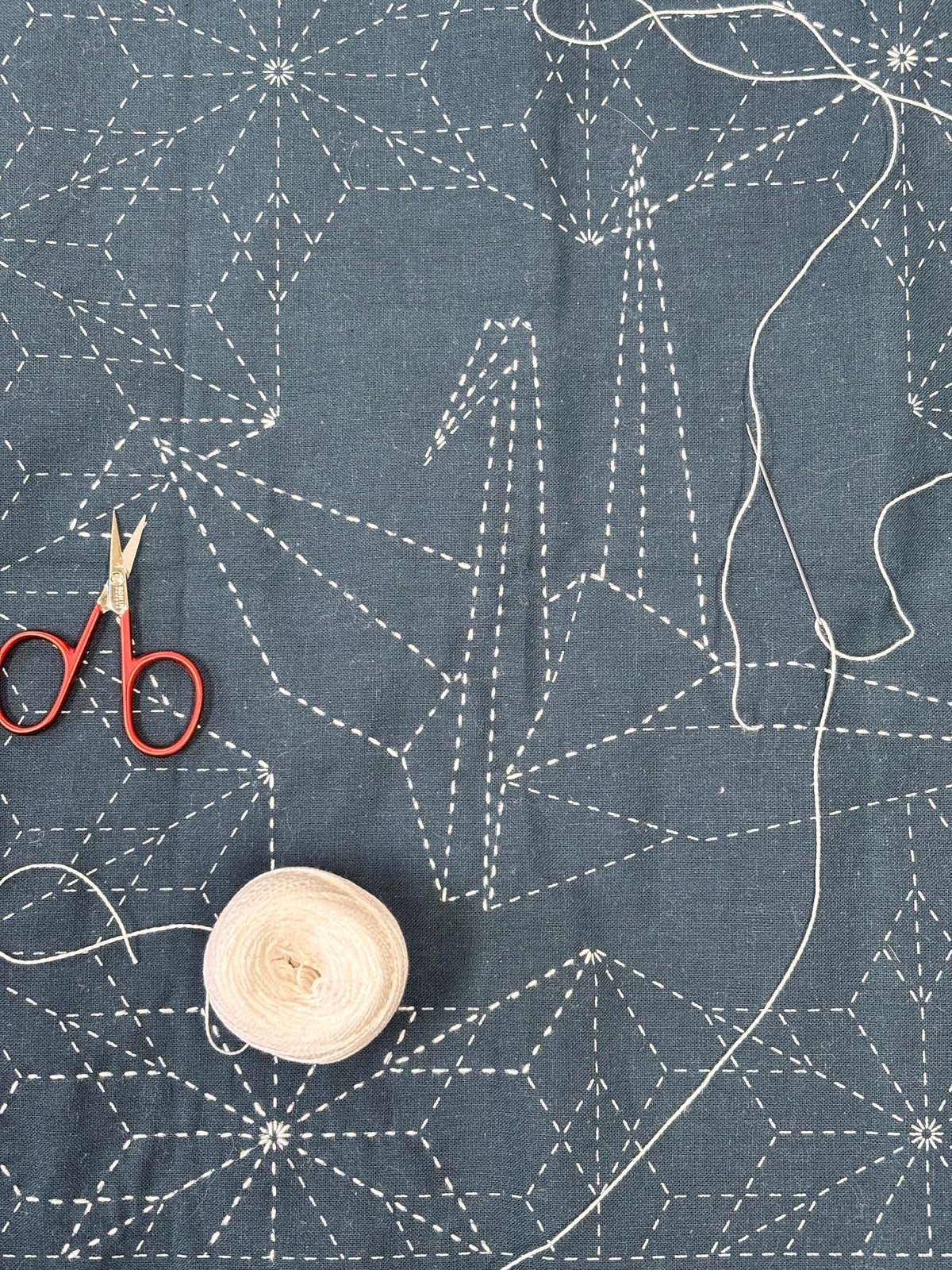 Sashiko hand-stitching workshop