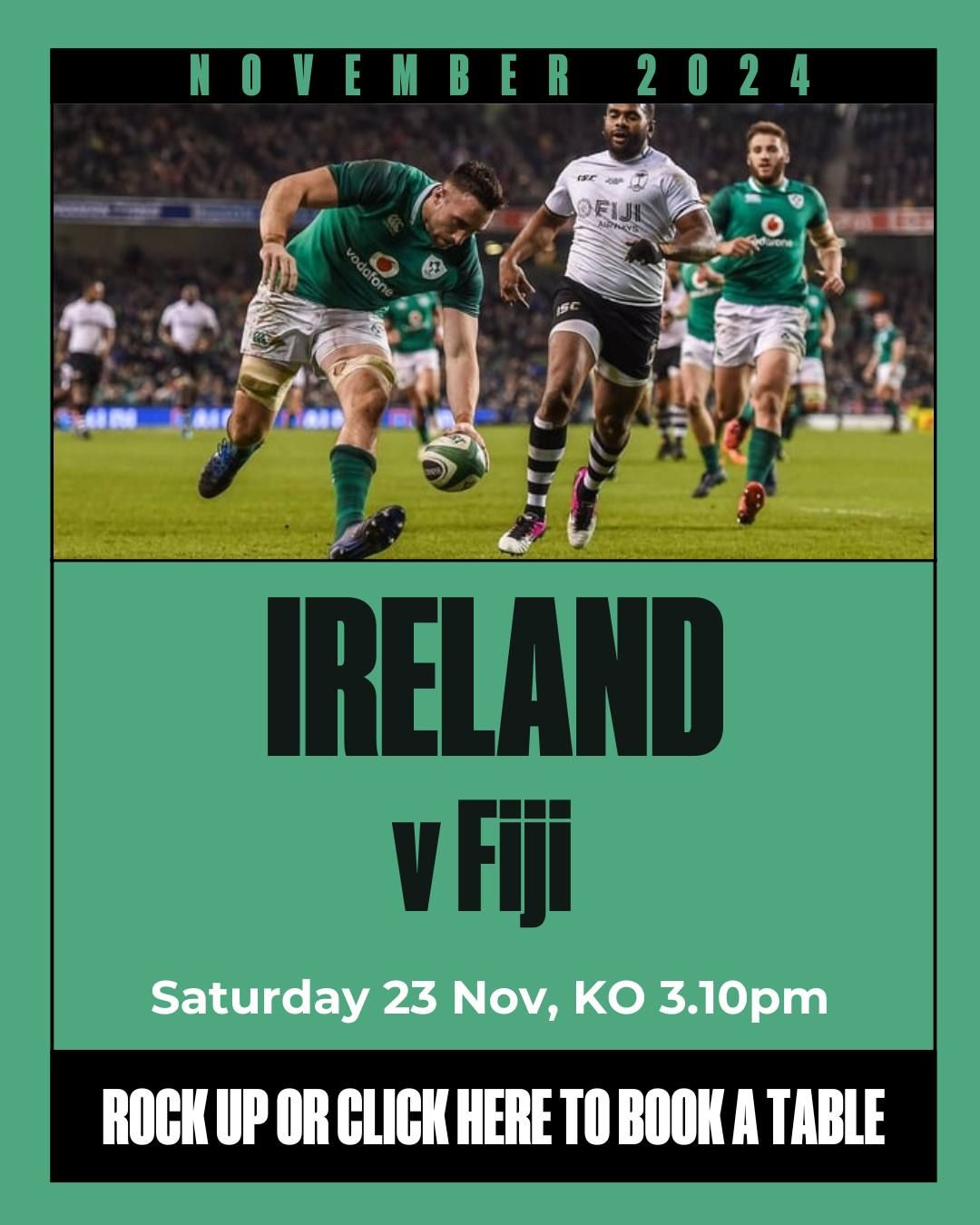 Ireland v Fiji