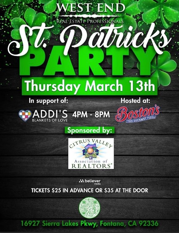 \ud83c\udf08WEREP St. Patrick\u2019s Day Party \ud83c\udf40