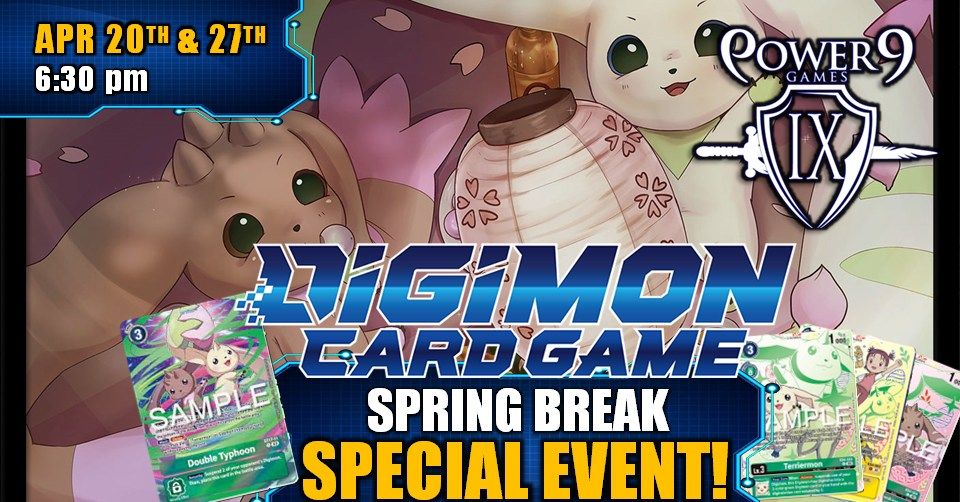 Digimon TCG: Spring Break Event