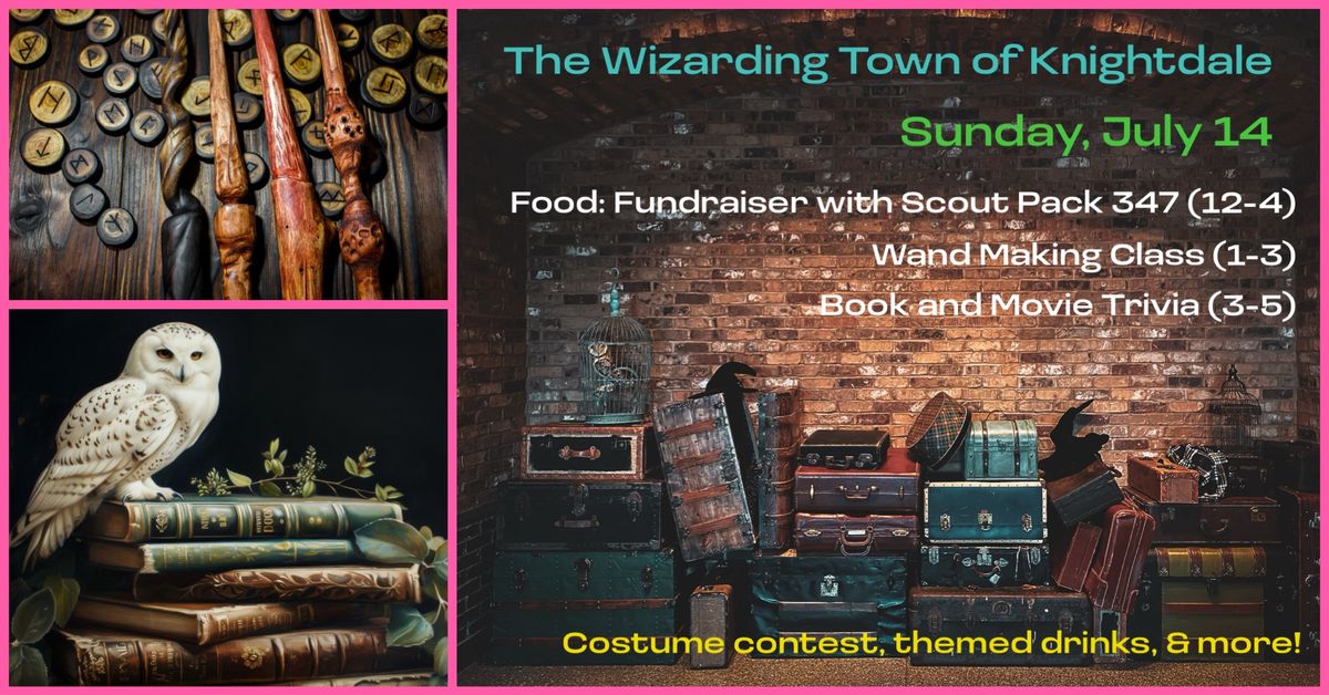 The Wizarding Town of Knightdale Party \ud83e\uddd9\u200d\u2642\ufe0f