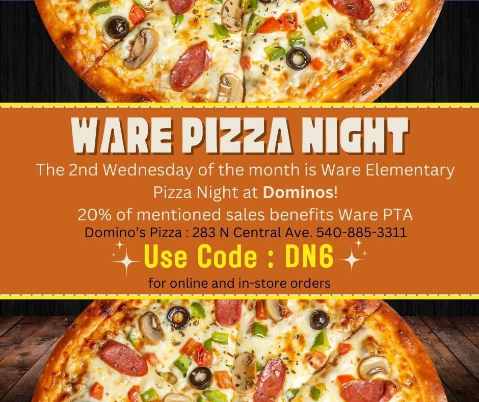 Ware Elementary School- Domino's Pizza Day!