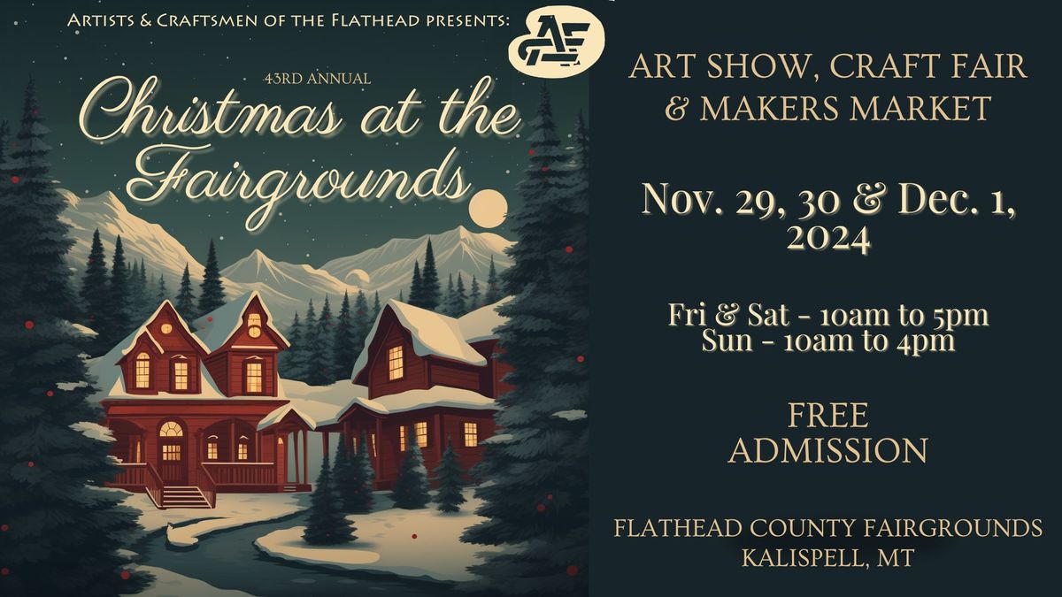 ACF Christmas at the Fairgrounds Art\/Craft Show