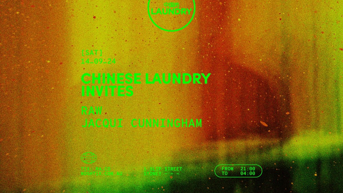 Chinese Laundry Invites RAW | JACQUI CUNNINGHAM 