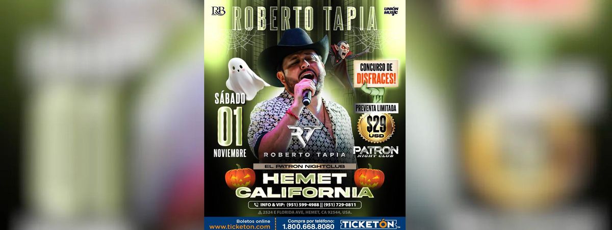 ROBERTO TAPIA EN HEMET