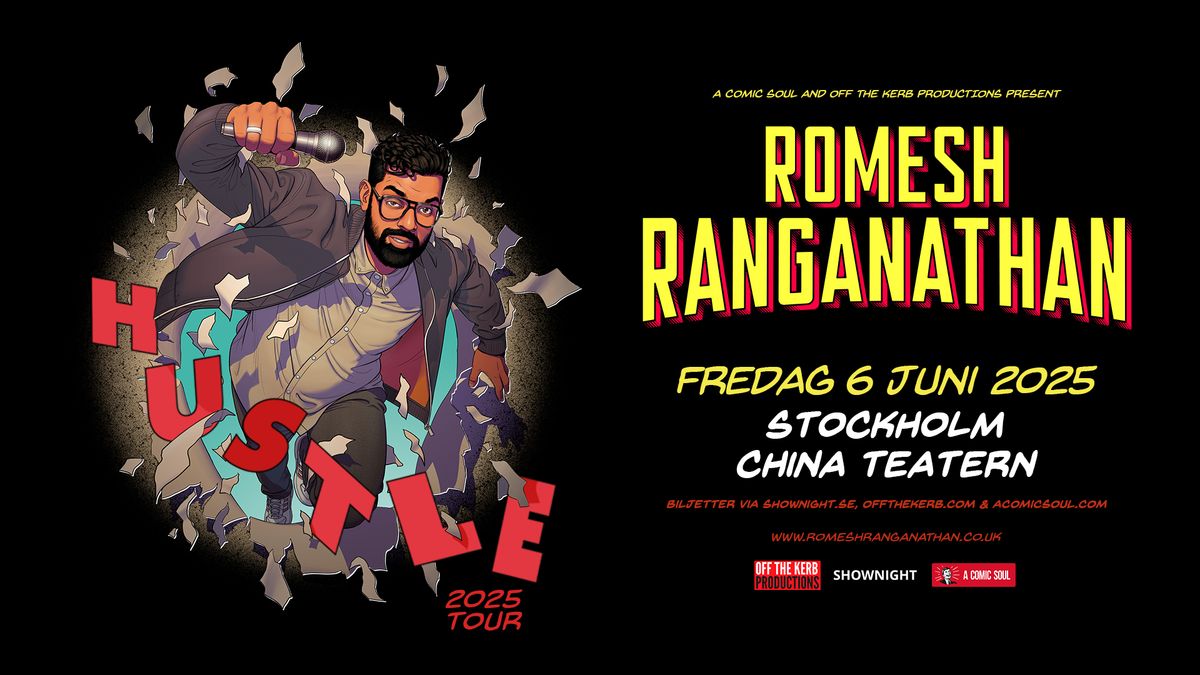  Romesh Ranganathan Live in Stockholm \u2013 June 6, 2025