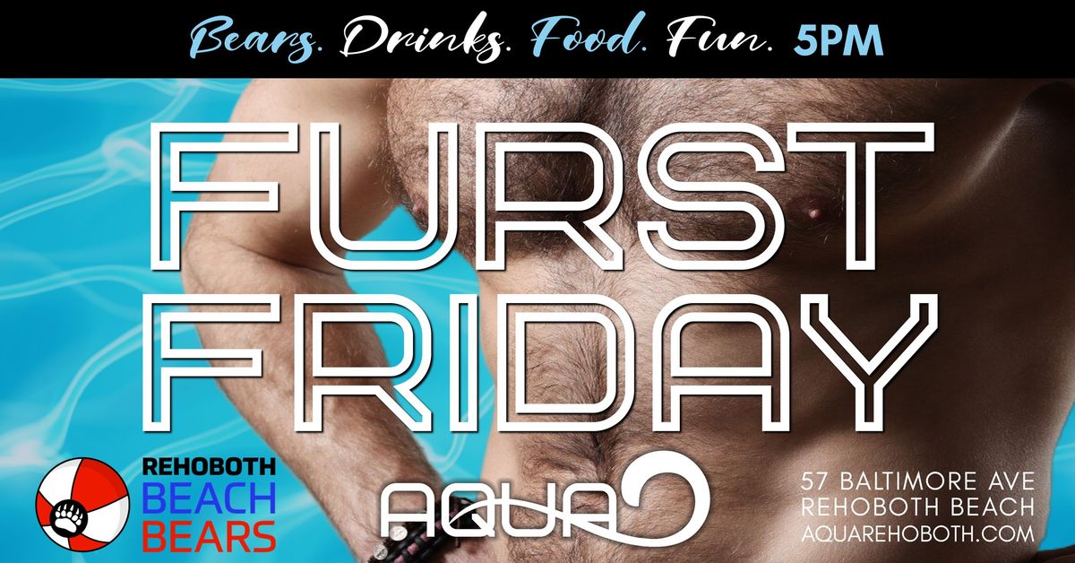 Rehoboth Beach Bears FURst Friday at Aqua Rehoboth