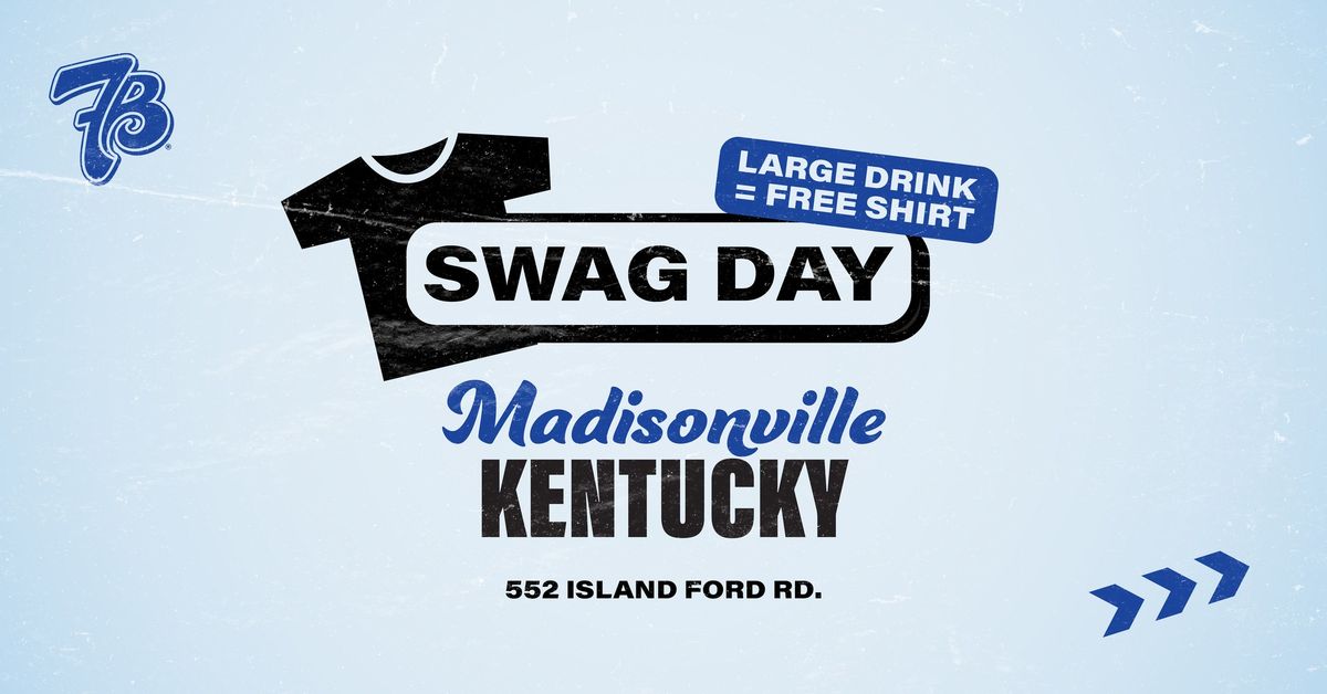 FREE SHIRTS | SWAG DAY | MADISONVILLE, KY!!