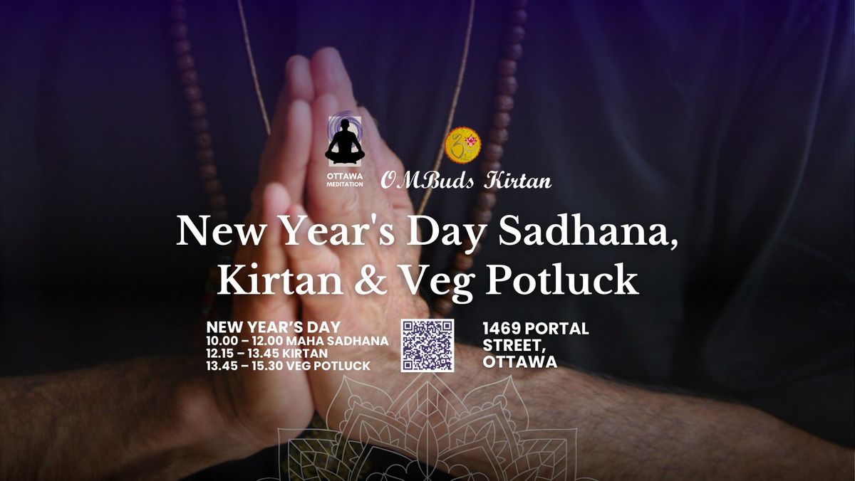 New Year's Day Sadhana, Kirtan & Veg Potluck